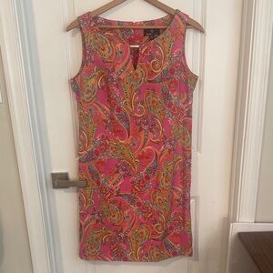 Ronni Nicole Vibrant Paisley Mini Dress